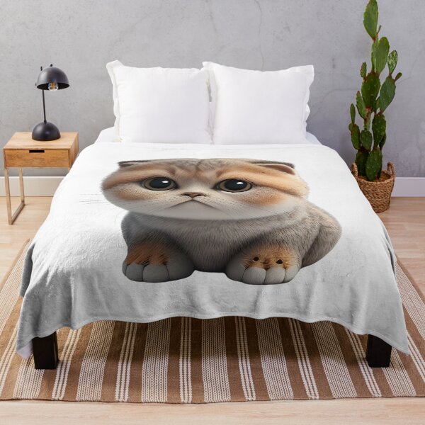 Item preview, Cute Baby Scottish Fold Cat designed and sold by PlanetDino.