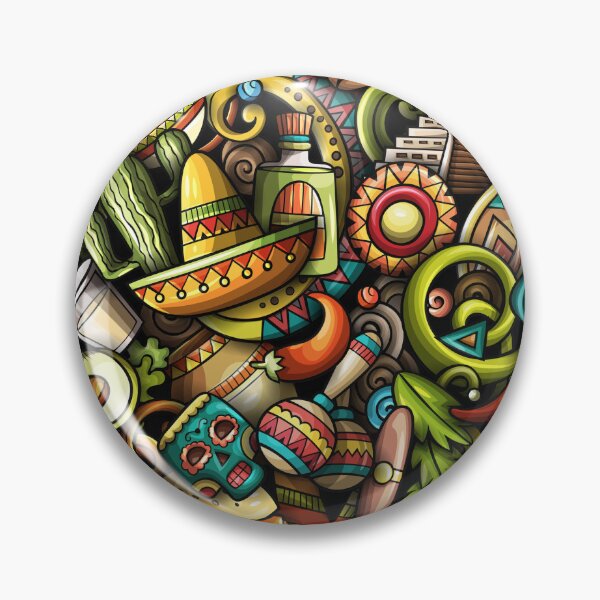 Item preview, Mexican life designed and sold by Cutiespattern.