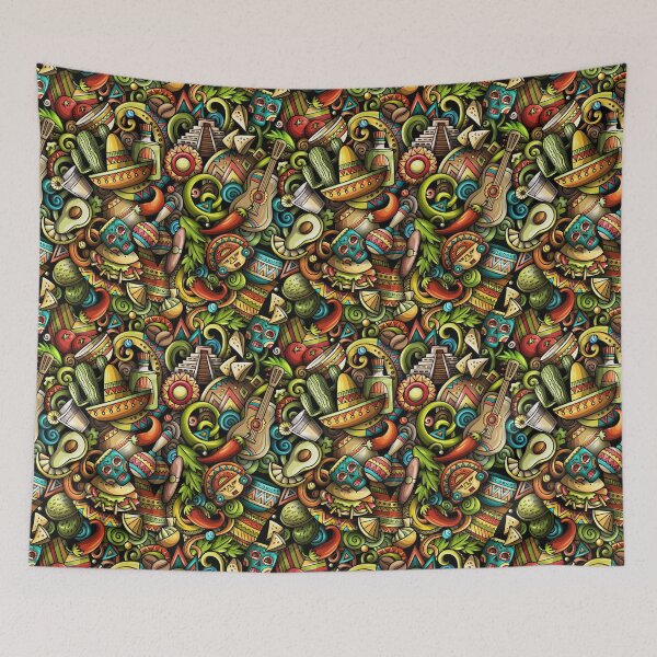 Item preview, Mexican life designed and sold by Cutiespattern.
