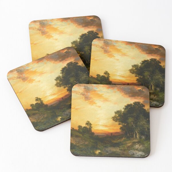 Item preview, Sunset Amaganset by Thomas Moran designed and sold by tomorrowsart.