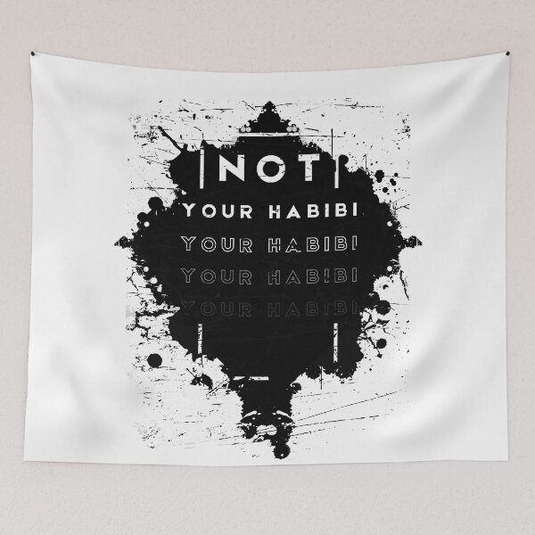 Item preview, Not your Habibi design designed and sold by Color-Lab.