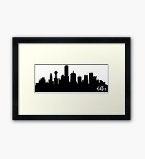 Dallas Framed Print