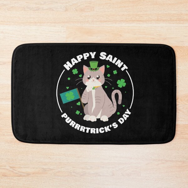 Item preview, Cat Happy St Purrrtricks Day Ireland designed and sold by MooonTees.