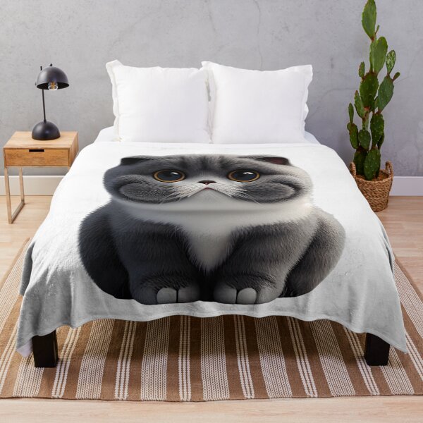 Item preview, Cute Baby Scottish Fold Cat designed and sold by PlanetDino.