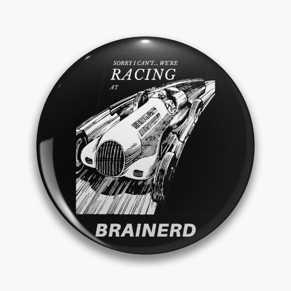 Item preview, I can't we're racing in Brainerd, Minnesota, USA - Motorsport Car Racing Raceway Vintage Poster designed and sold by Vintage-TM.