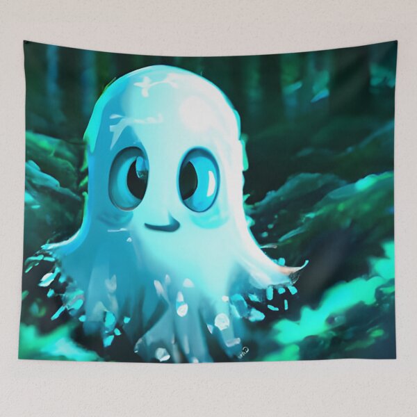 Item preview, Cross eyed ghost designed and sold by Planetporridge.