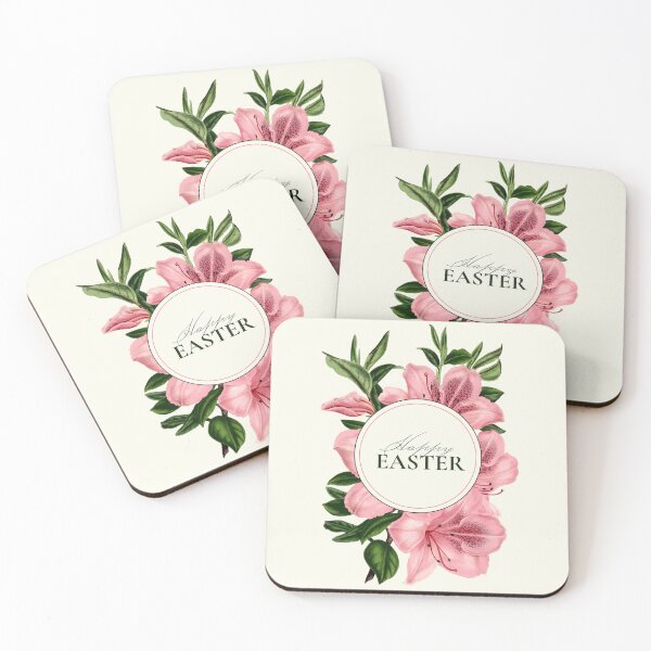 Item preview, Happy Easter Pink Lillies designed and sold by Gumblebee Design.