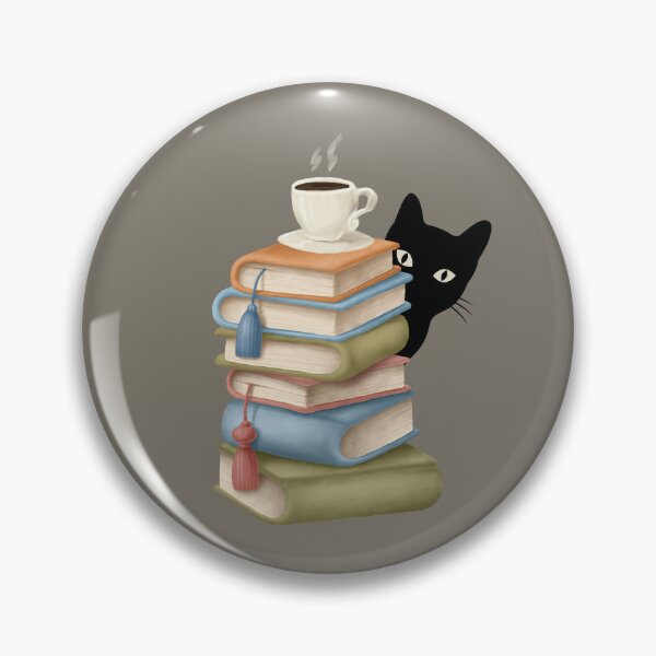 Item preview, Coffee Books and Cat Lovers Life Essentials designed and sold by SunfullyYours.