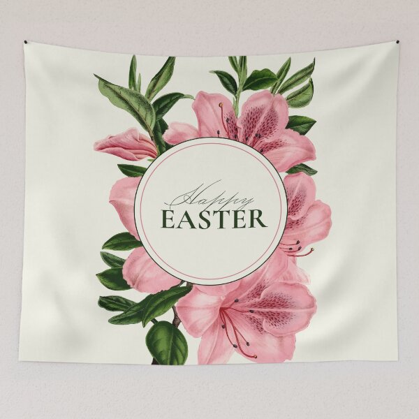 Item preview, Happy Easter Pink Lillies designed and sold by Gumblebee Design.