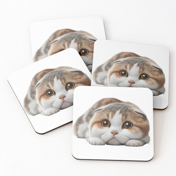 Item preview, Cute Baby Scottish Fold Cat designed and sold by PlanetDino.