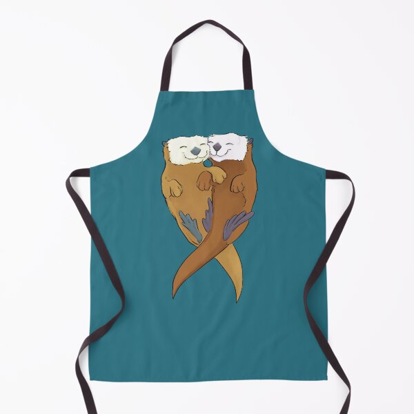 Item preview, Snuggle Otters Holding Hands designed and sold by Casey Wilkinson.