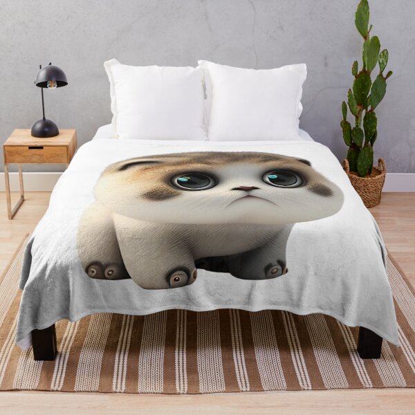 Item preview, Cute Baby Scottish Fold Cat designed and sold by PlanetDino.
