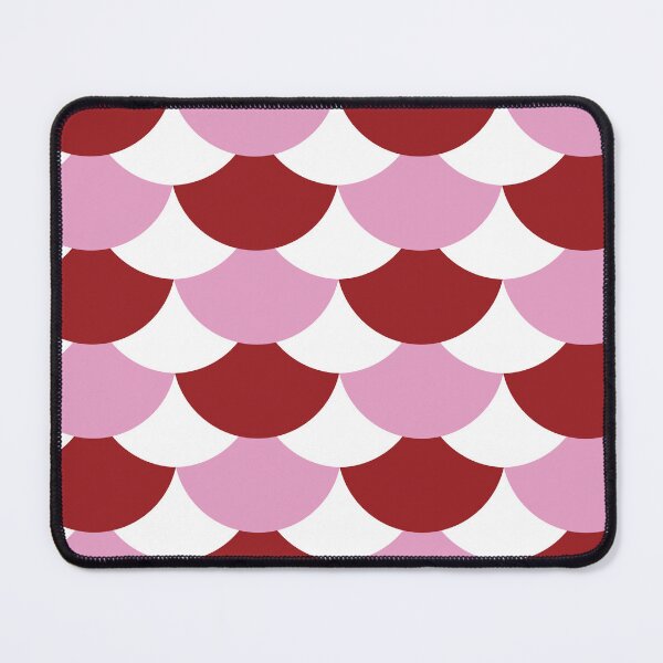 Item preview, Fish Scale Inspired Modern Tiles Style Pattern Illustration,Circle Circular Mermaid designed and sold by Dazzline Designs.