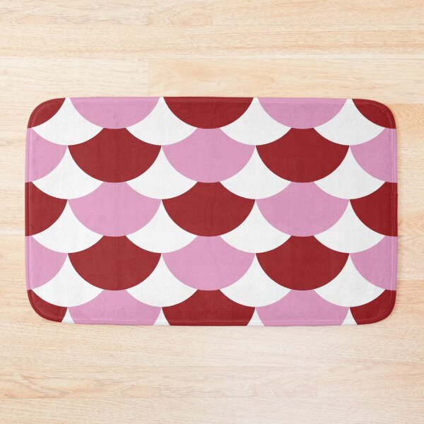 Item preview, Fish Scale Inspired Modern Tiles Style Pattern Illustration,Circle Circular Mermaid designed and sold by Dazzline Designs.