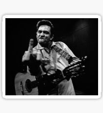 Johnny Cash Sticker