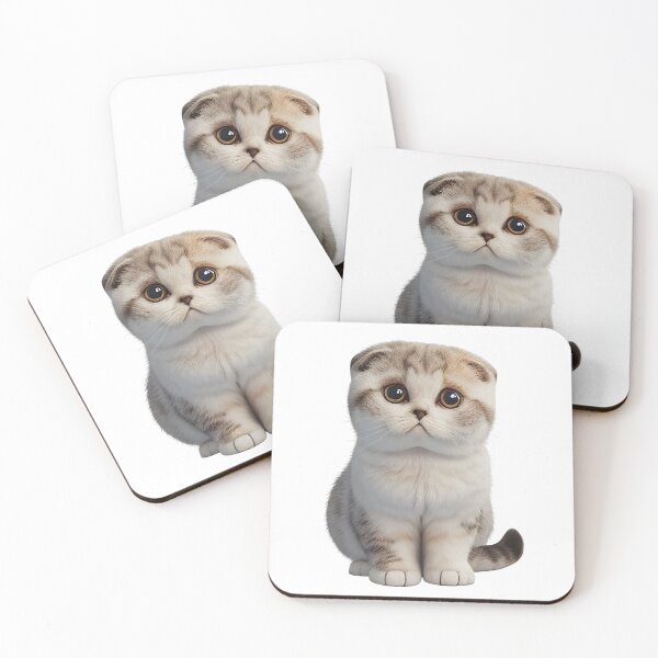 Item preview, Cute Baby Scottish Fold Cat designed and sold by PlanetDino.