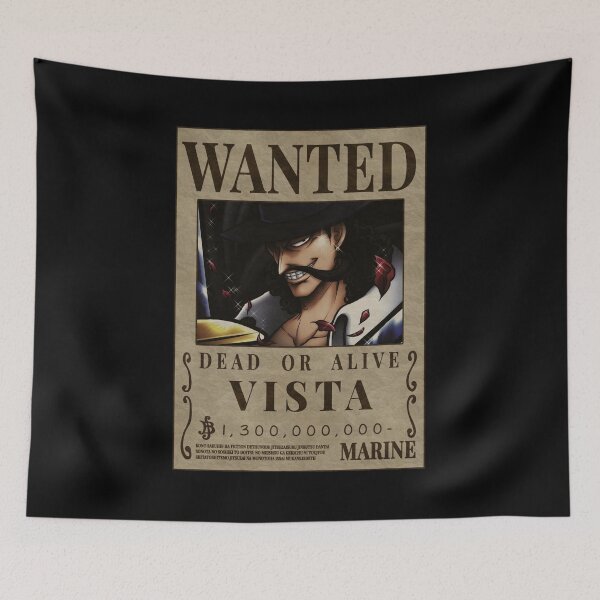 Item preview, One Piece Flower Sword Vista Bounty Wanted designed and sold by One Piece Bounty Poster.