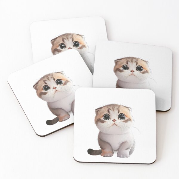 Item preview, Cute Baby Scottish Fold Cat designed and sold by PlanetDino.