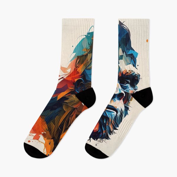 Item preview, Legendary Cool Sasquatch art abstract design designed and sold by WalldeMar.