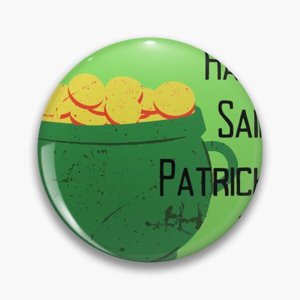 Item preview, Happy Saint Patrick's Day With Pot of Gold  designed and sold by KayLadyBug.