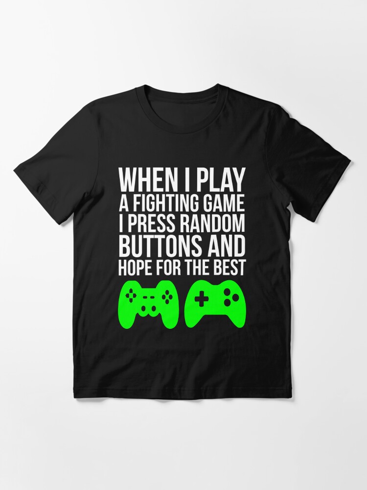 Fighting Game Funny Video Gaming T-shirt" T-Shirt for Sale by zcecmza |