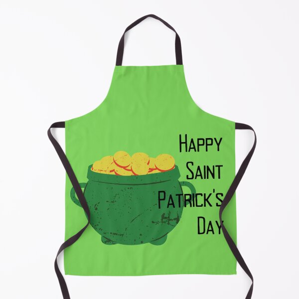Item preview, Happy Saint Patrick's Day With Pot of Gold designed and sold by KayLadyBug.