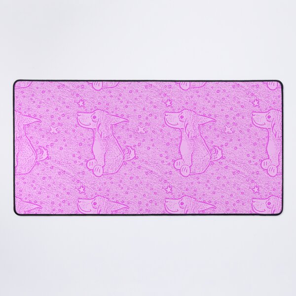 Item preview, Happy Dog in Stary Rainbow Sky All Pink  designed and sold by SpiritGifts.