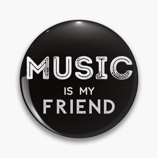 Item preview, MUSIC is my friend designed and sold by Yogibro.