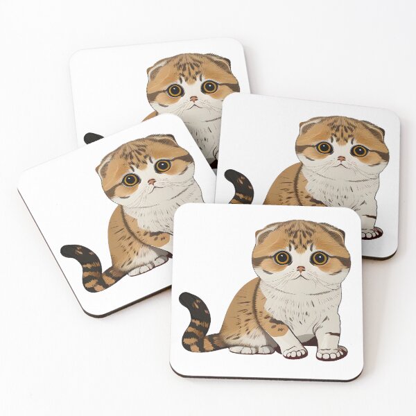 Item preview, Cute Baby Scottish Fold Cat designed and sold by PlanetDino.