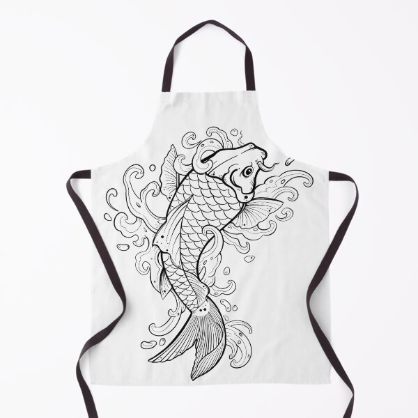 Item preview, Koi fish tattoo with water splash designed and sold by tanakax3.