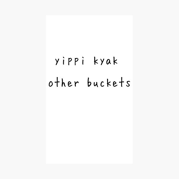 Other buckets 2 Photographic Print