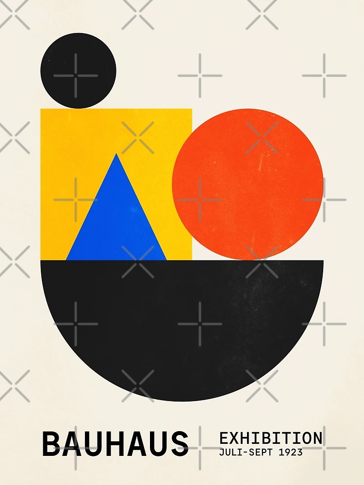 Balance 02: Bauhaus Mid-Century Edition  Poster for Sale by karanwashere