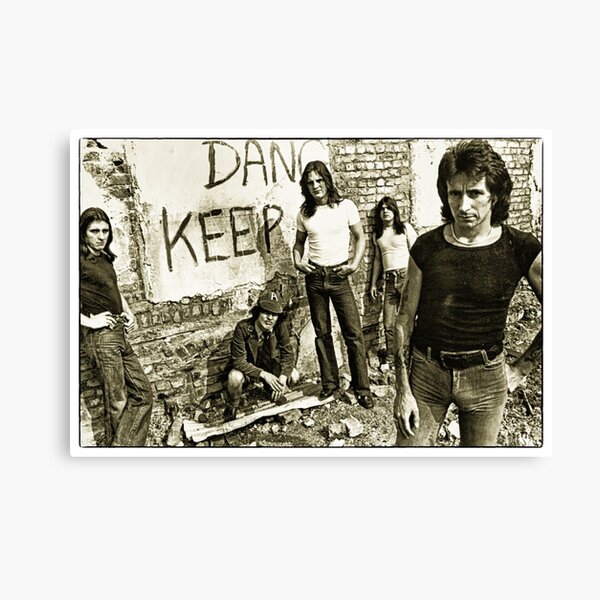 Ac Dc Canvas Prints | Redbubble