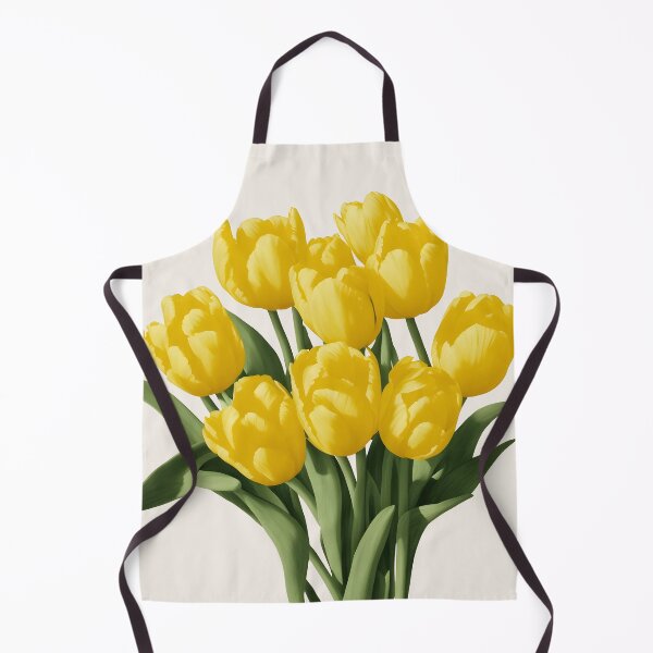 Item preview, Yellow tulips - vintage botanicals designed and sold by Edith Leyster.