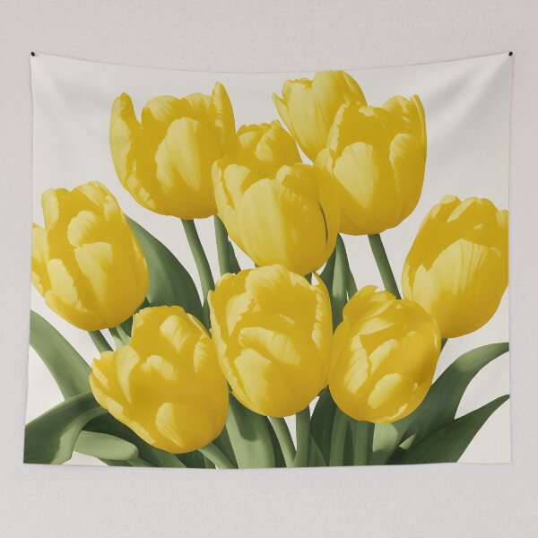 Item preview, Yellow tulips - vintage botanicals designed and sold by Edith Leyster.