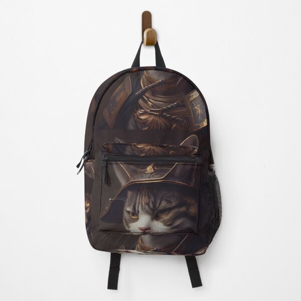 Item preview, samurai cat designed and sold by DGtaLrtcom.