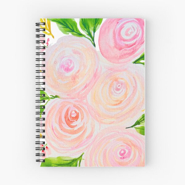 Artikelvorschau, Helles Aquarell Rosa Ranunculus entworfen und verkauft von JuniperWD.