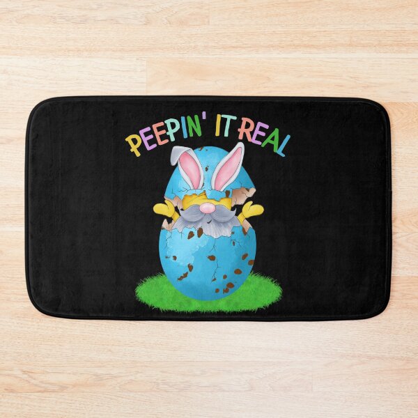 Item preview, Happy Easter Bunny Ears Egg Gnome Peepin It Real Funny designed and sold by SunfullyYours.