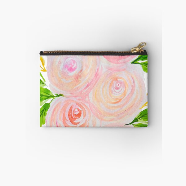 Item preview, Bright Watercolor Pink Ranunculus designed and sold by JuniperWD.