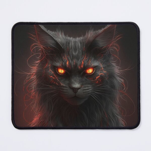 Item preview, Evil cat designed and sold by doomwalker2010.