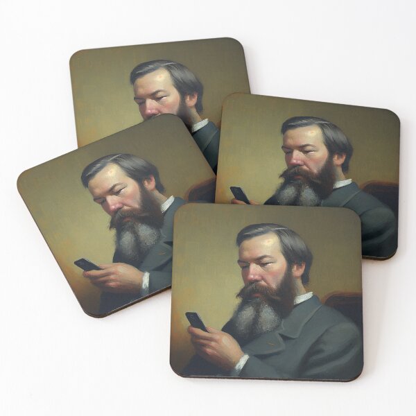 Item preview, A philosopher with a smart phone designed and sold by LonelyKraken.