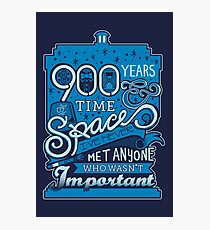900 Years of Time & Space Photographic Print