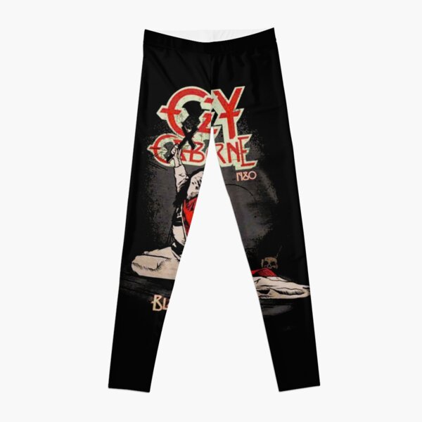 Ozzy Ozbourne Typography Leggings for Sale