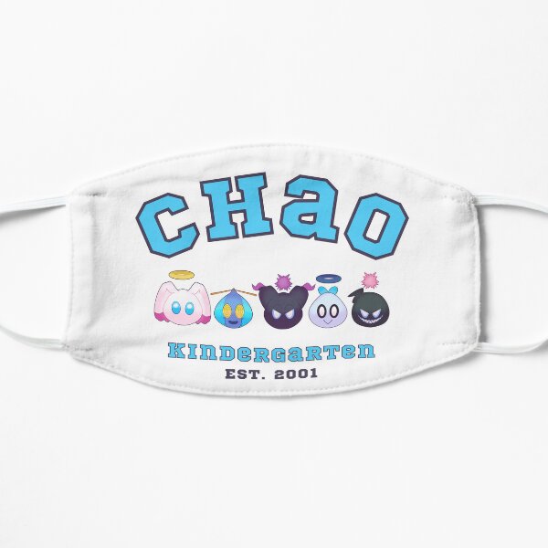 Chao Kindergarten Varsity Design Flat Mask
