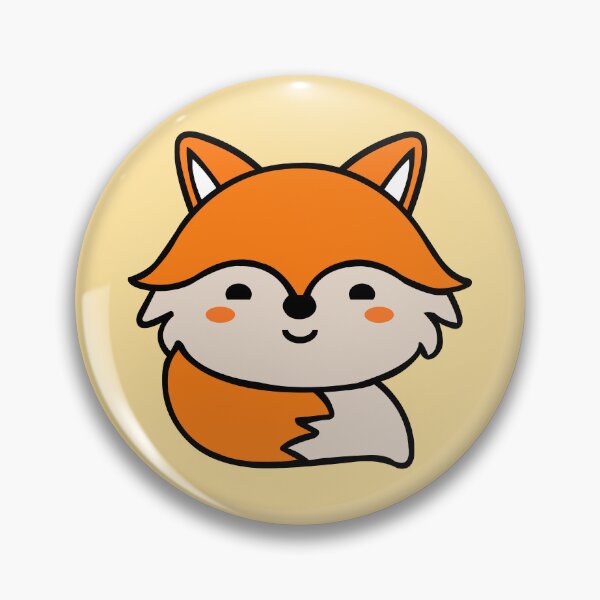 Item preview, Cute Kawaii Cartoon Fox designed and sold by 8thStreetDesign.