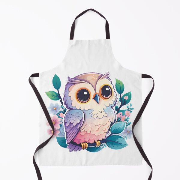 Item preview, Colorful Pastel Cute Owl, Adorable Owl, Pastel colors designed and sold by AHthatIsNice.
