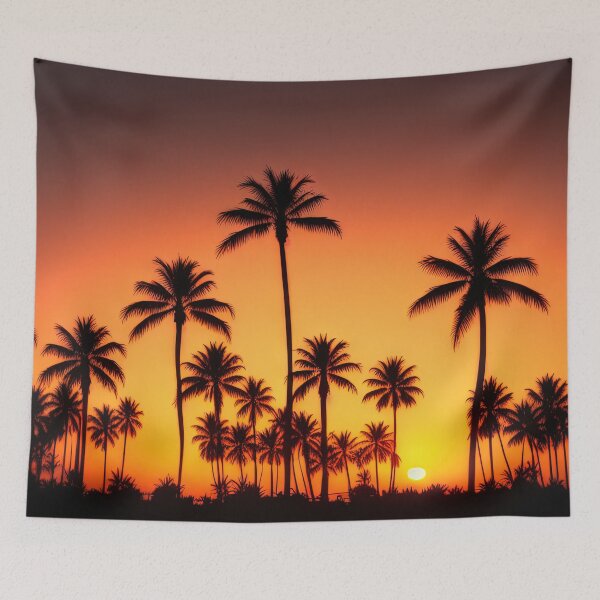 Item preview, Palm Trees at Sunset designed and sold by FireScreen.