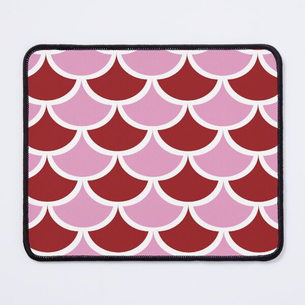 Item preview, Fish Scale Inspired Modern Tiles Style Pattern Illustration,Circle Circular Mermaid designed and sold by Dazzline Designs.