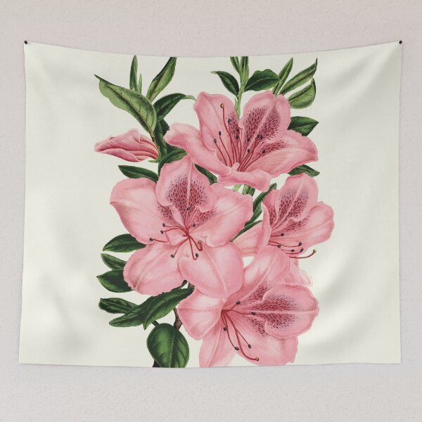 Item preview, Painting of Pink Lilies designed and sold by Gumblebee Design.