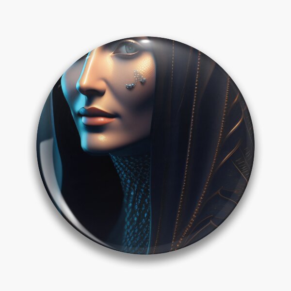 Item preview, Futuristic Mona Lisa designed and sold by robinreva.